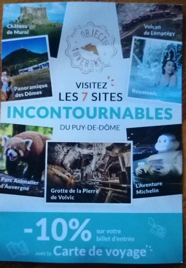 Lilas, Gite Saint Antoine, Orcival, Entre Sancy Et Volcans. Eksteriør billede